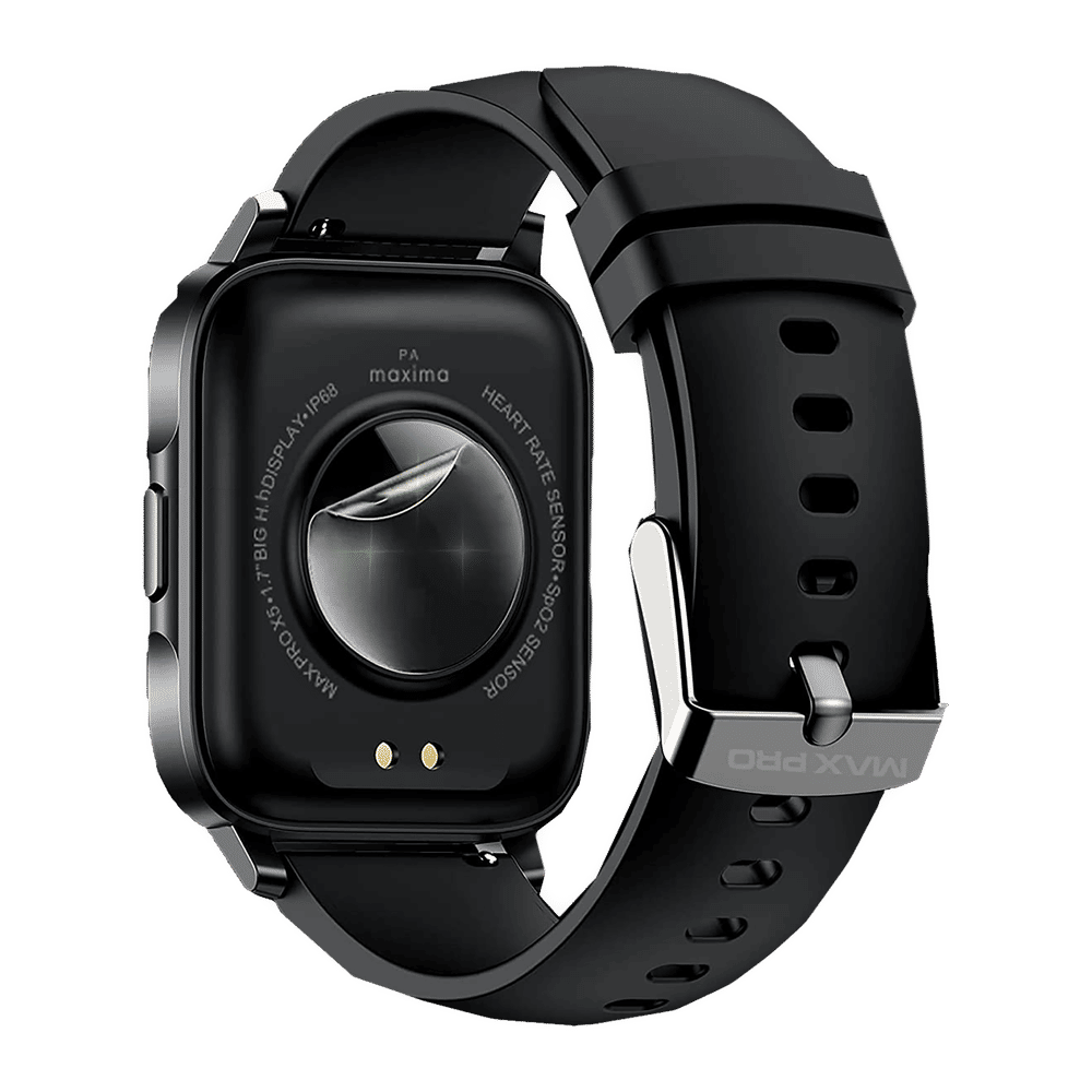 Buy Maxima Max Pro X5 Smartwatch with Activity Tracker (43mm Color IPS ...